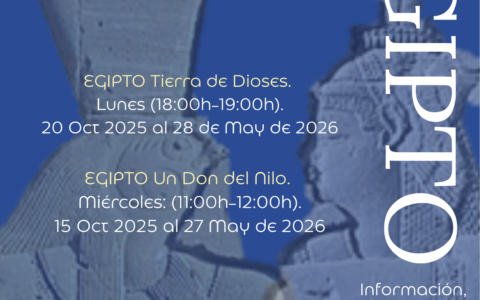 CURSOS CDL-ARAGON.2025-2026. EGIPTO."Un Don en el Nilo"