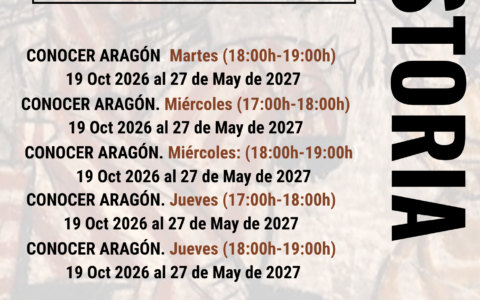 En el marco del curso Conocer Aragón veremos “La consolidación de un Reino (S. XII – S.XV)”. En este recorrido, exploraremos uno de los periodos más decisivos en la formación del territorio, la cultura y las instituciones aragonesas. Nos sumergiremos en el contexto político, social y cultural aragonés, y descubriremos cómo la Corona de Aragón se convierte en una potencia internacional.